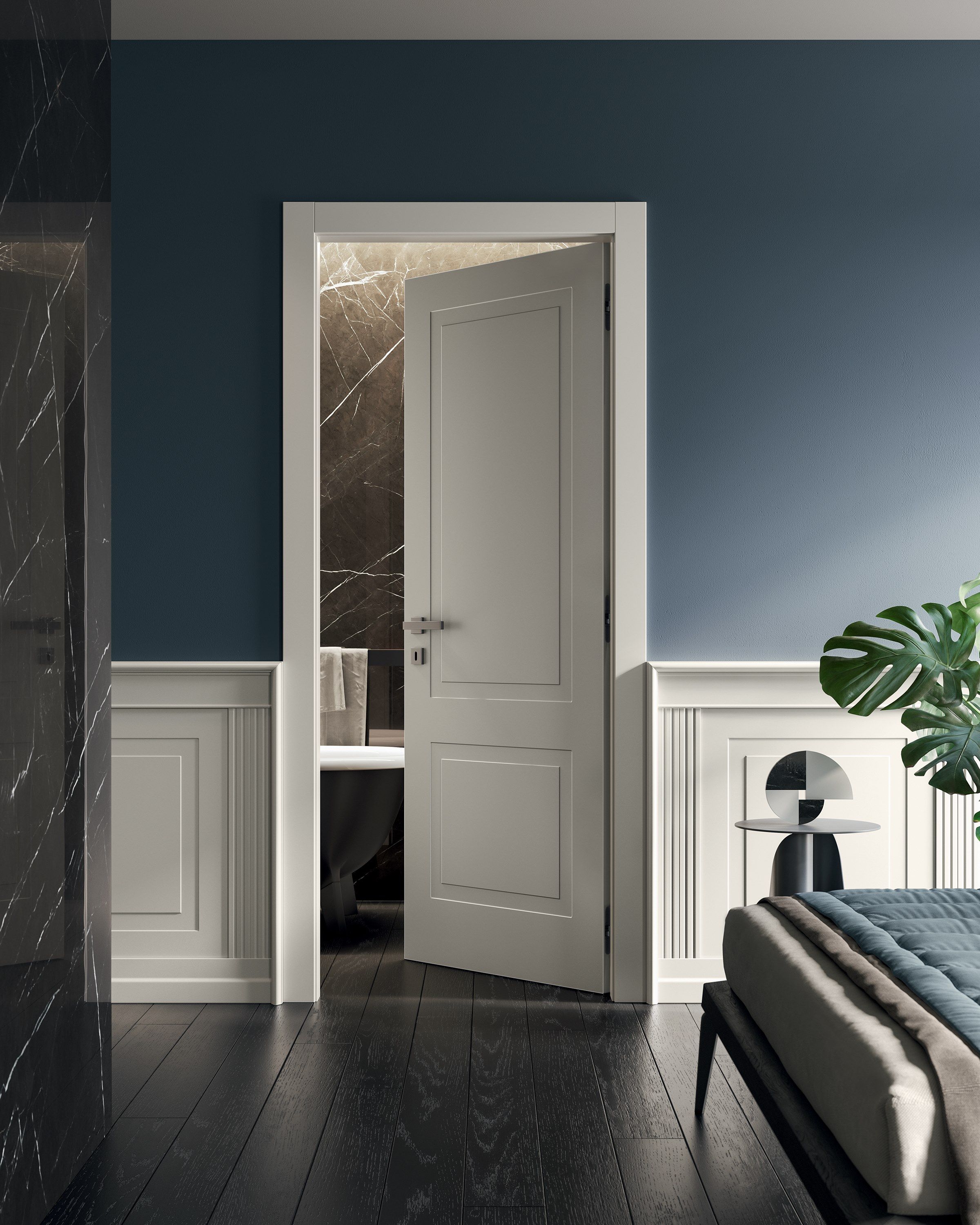 Классический стиль пантограф лаковая распашная дверь GAROFOLI Miraquadra ARCH-00093586 - Вид №4