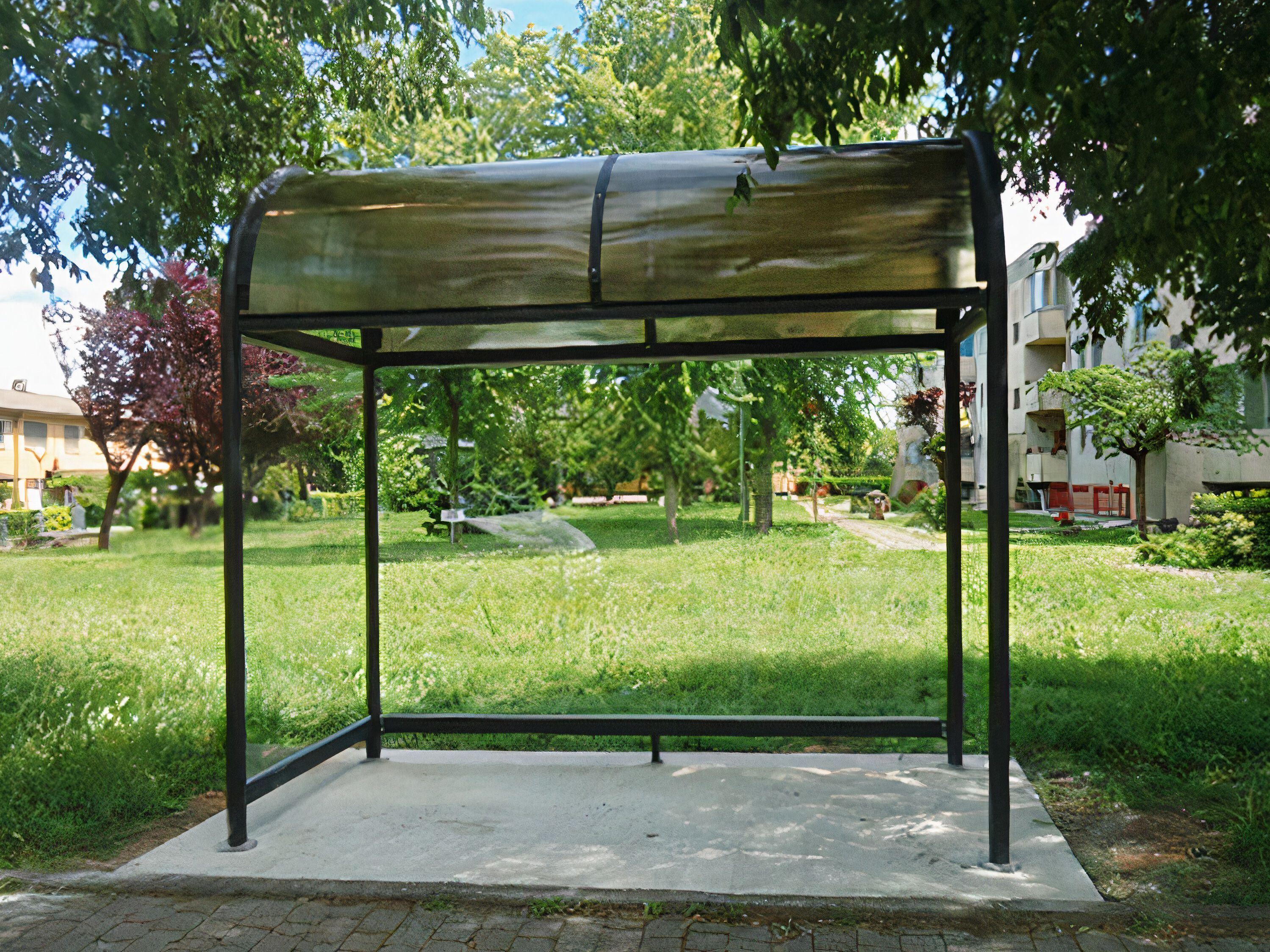 Поликарбонатный навес для автобусной остановки Studio Città CUPOLA ARCH-00124495 - Вид №1