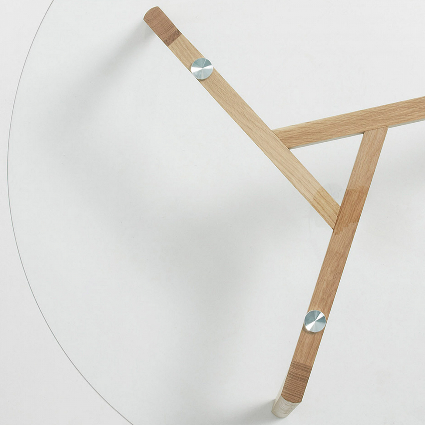 023571 Журнальный столик Brick стеклянный 90 см La Forma Kirb  - Вид №6