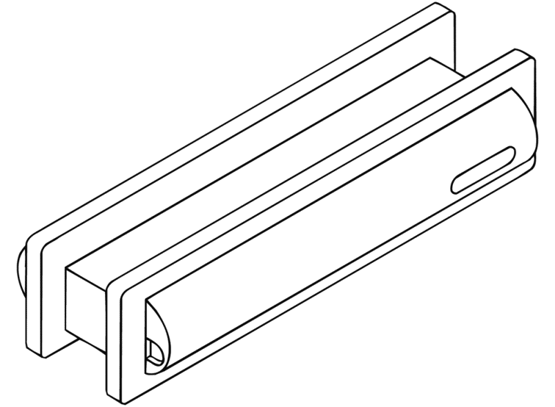 680.110 почтовый ящик HEWI Türzubehör  - Вид №3