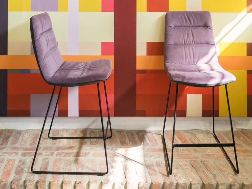 KFF Стул кухонный на санках с подставкой для ног Arva light sun-id-1458199 - Вид №4