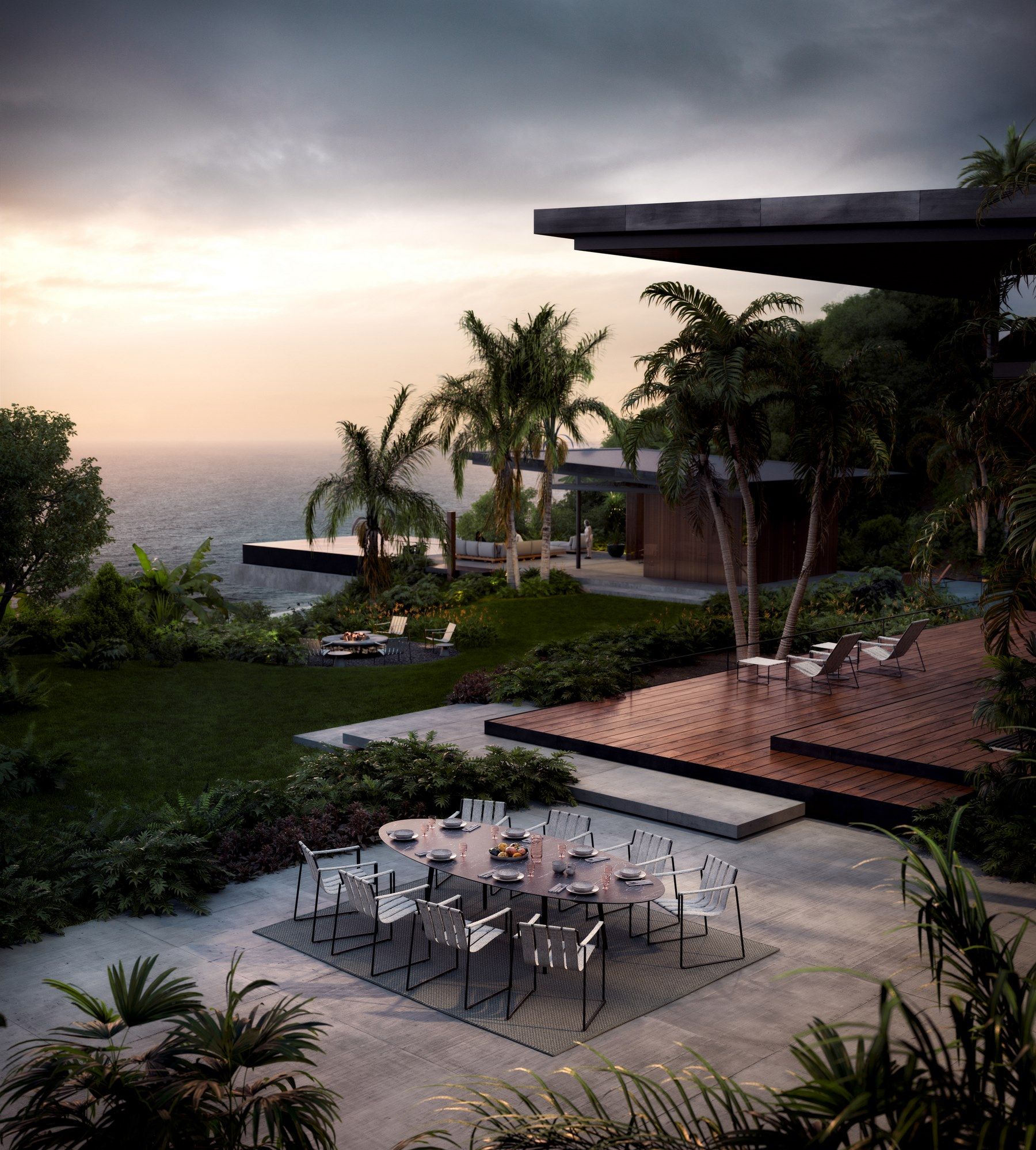 Овальный садовый стол Royal Botania Styletto ARCH-00115071 - Вид №3