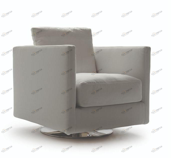Vibieffe Поворотное кресло, обитое тканью или кожей sun-id-1476406