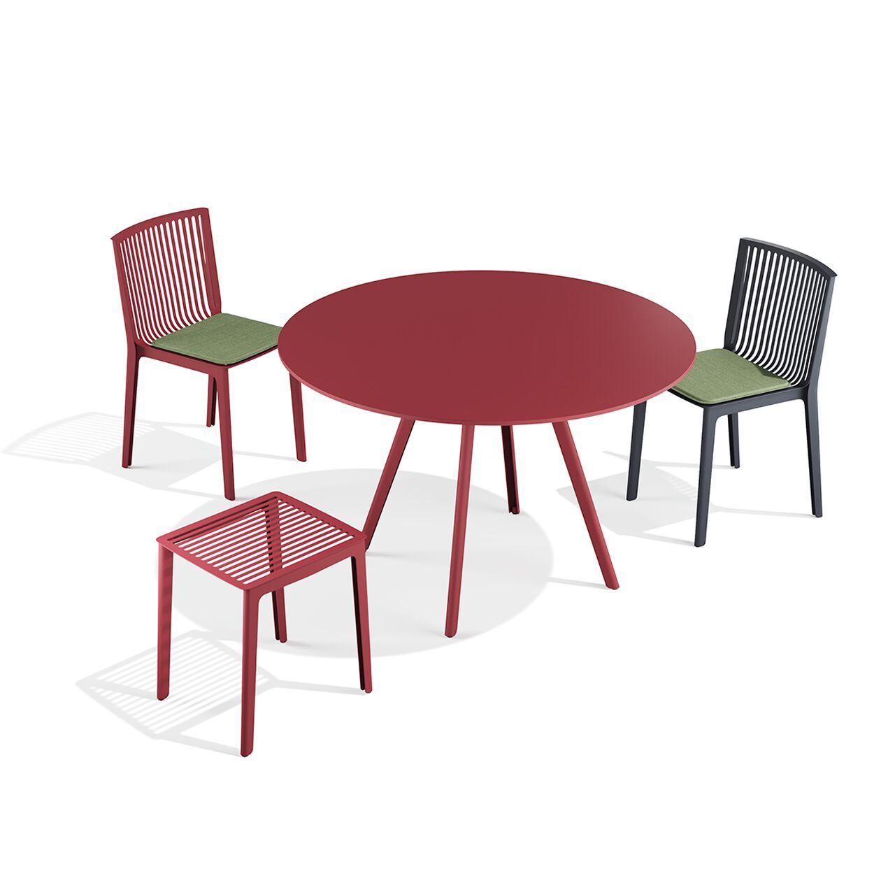 Стальной стул с порошковым покрытием BABEL D ARCH-00101869 - Вид №6