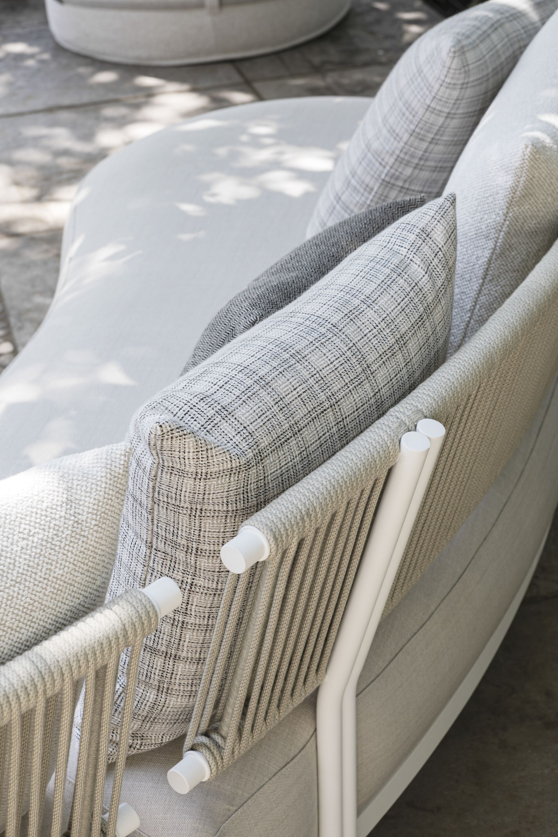 2-местный изогнутый тканевый садовый диван Atmosphera Лотос ARCH-00055092 - Вид №6