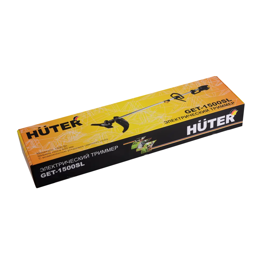 Мотокоса электрическая Huter GET-1500SL 1500 Вт STLM-2050527 - Вид №6