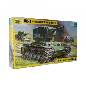 3608 Модель сборная Советский тяжелый танк КВ-2 1/35 ZVEZDA