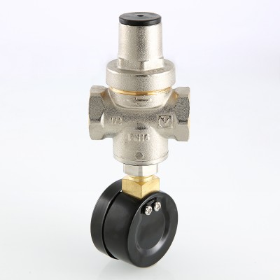 VT.088.N.0455 Редуктор давления поршневой с манометром Valtec 1/2"  - Вид №4