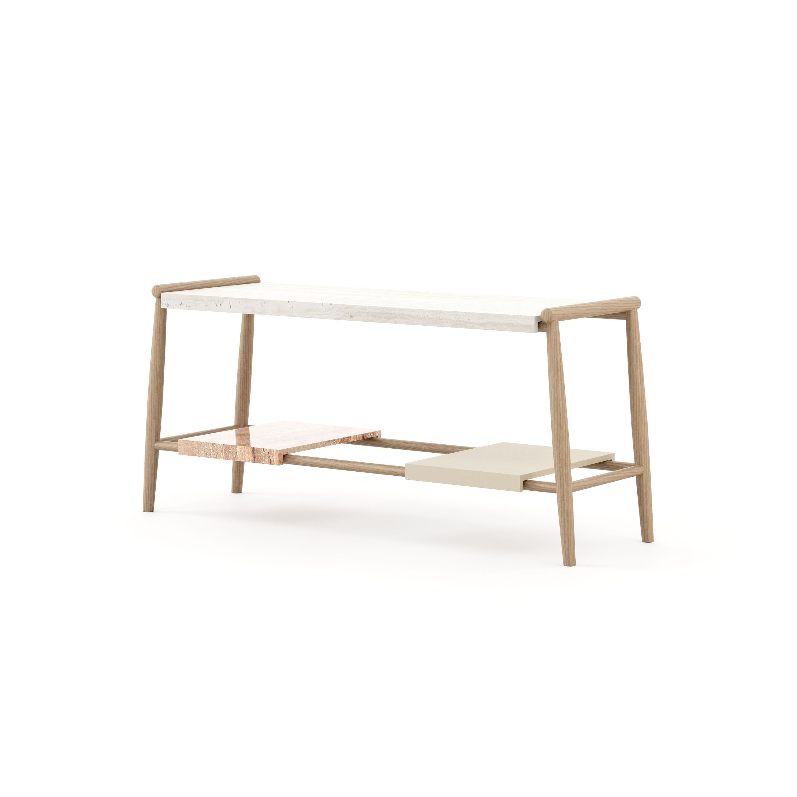 Травертиновый консольный стол Stylish Club Landform ARCH-00148687 - Вид №2