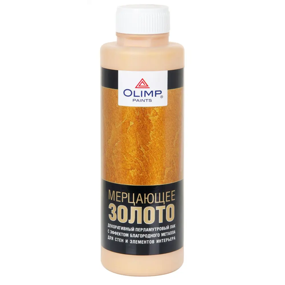 Декоративный лак Olimp с перламутровым золотым мерцанием для интерьера 84391825 STLM-0049055