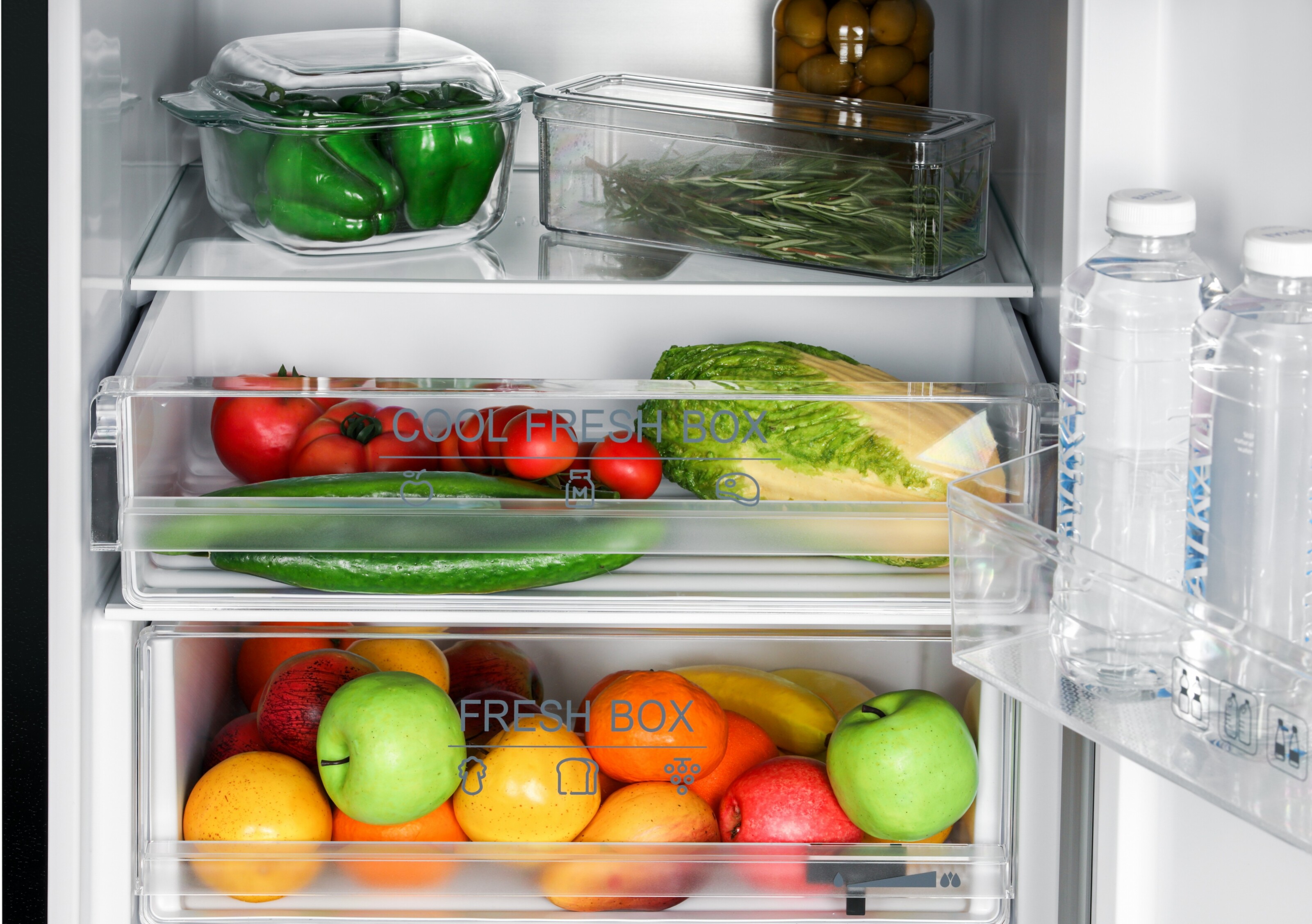 9069205 Холодильник с морозильником   Nordfrost RFC 390D NFGB черный STDN-0009040 - Вид №5