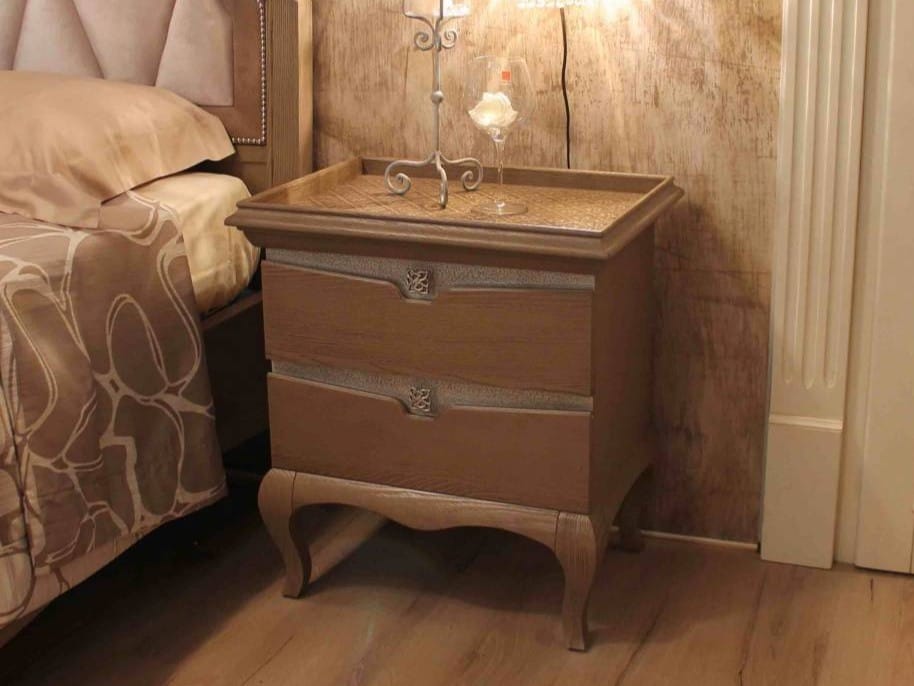 Деревянная прямоугольная тумбочка с ящиками Arvestyle ARCH-00081352 - Вид №1