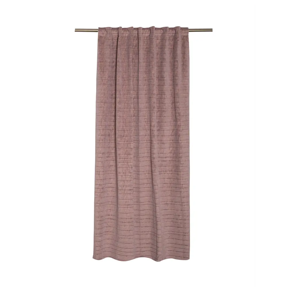 Штора на ленте Basel, 139x260 см, однотон, цвет коричневый 82342393 STLM-2212056 INSPIRE 