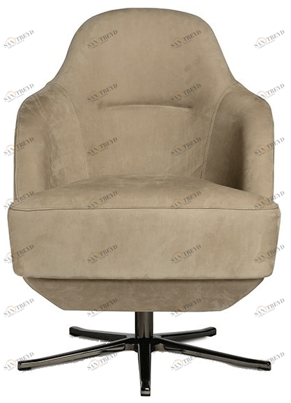 Paolo Castelli Кресло из нубука с 4-мя спицами и подлокотниками Venice sun-id-1416990