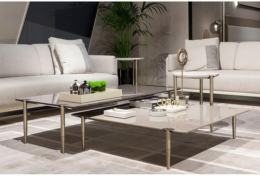 Turri Круглый журнальный столик из мрамора Zero sun-id-1505225 - Вид №2