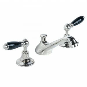 Traditional bathrooms БРАЙТОН смеситель для умывальника на 3 отверстия Tb400.514bl.bn