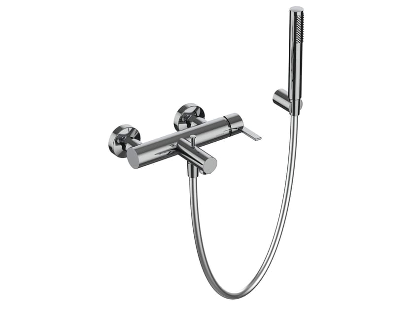 Однорычажный смеситель для ванны с ручным душем GUGLIELMI RUBINETTERIE Rialto ARCH-00063696