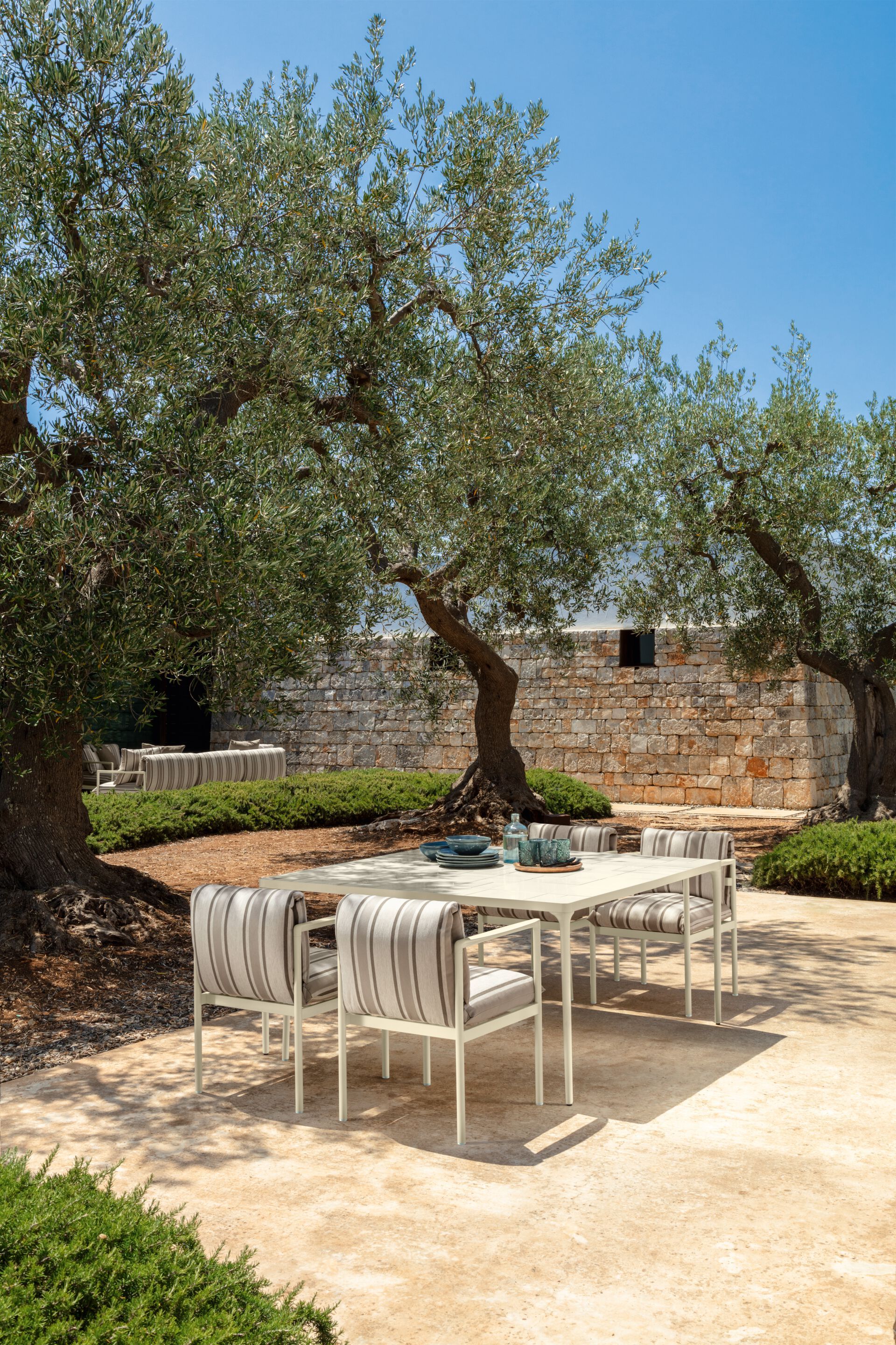 Алюминиевый прямоугольный садовый стол Talenti Nalu ARCH-00012862 - Вид №1