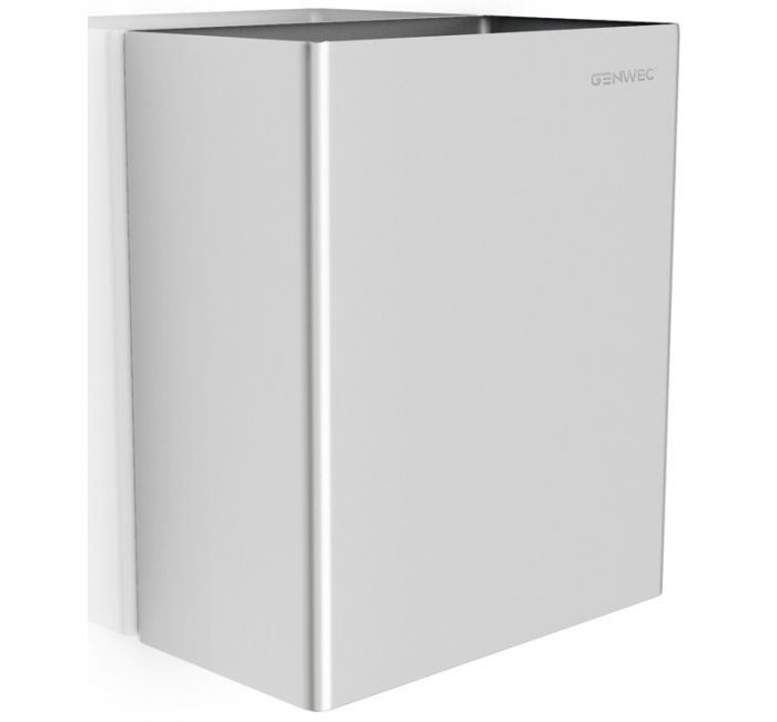 GW06 13 04 01 Genwec Настенный контейнер из нержавеющей стали Satin 304 7 л 