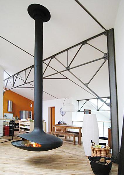 Focus creation Центральный подвесной открытый камин Gyrofocus sun-id-1435164 - Вид №11