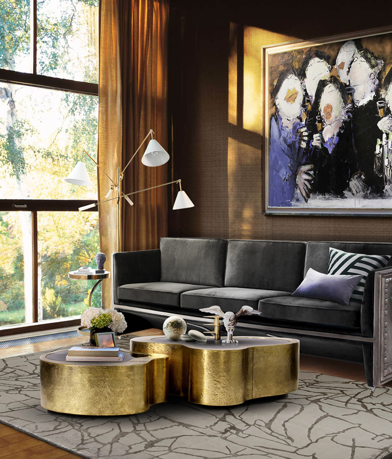 0-227 Центральный стол с патинированной волной Boca Do Lobo  - Вид №27