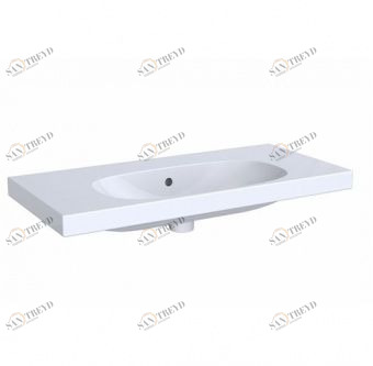 500634012 Подвесная раковина настенная прямоугольная Keramag  белая 