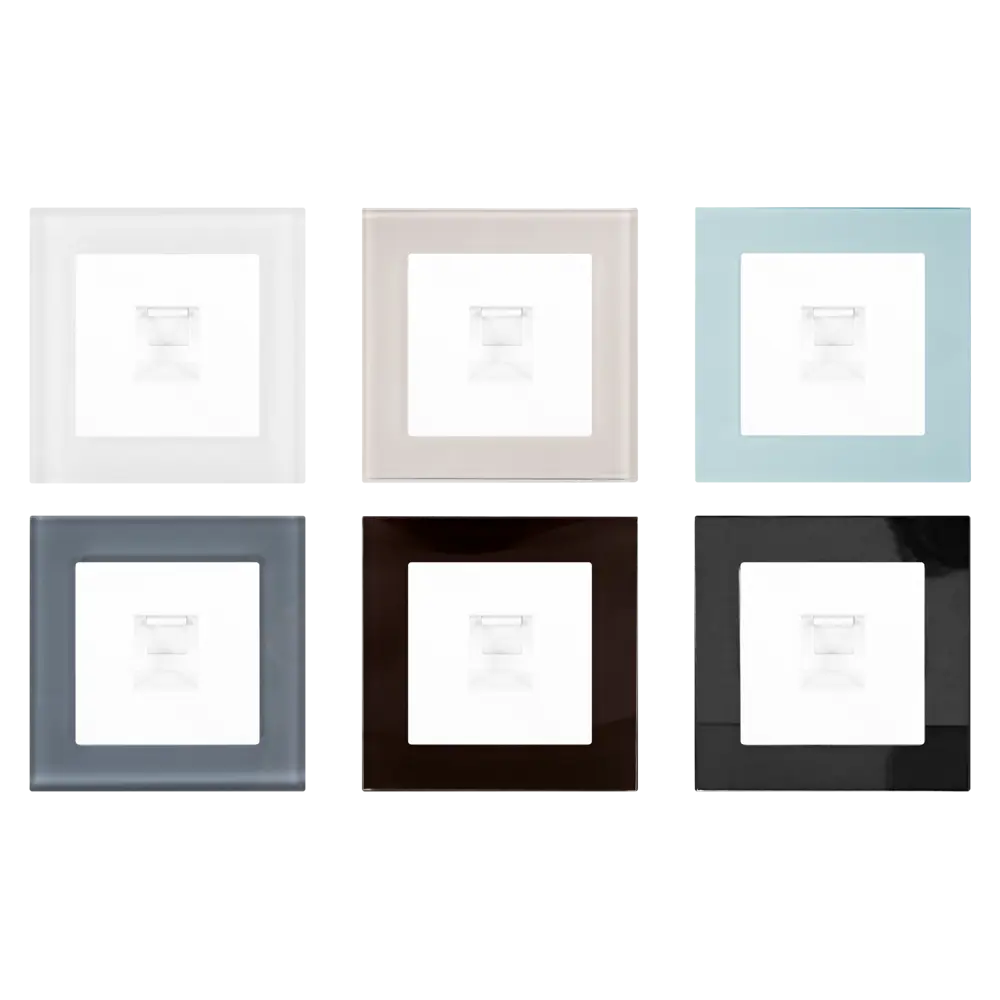 Компьютерная розетка WERKEL RJ-45 для внутреннего монтажа 17782011 Встраиваемые механизмы STLM-0008593 - Вид №1