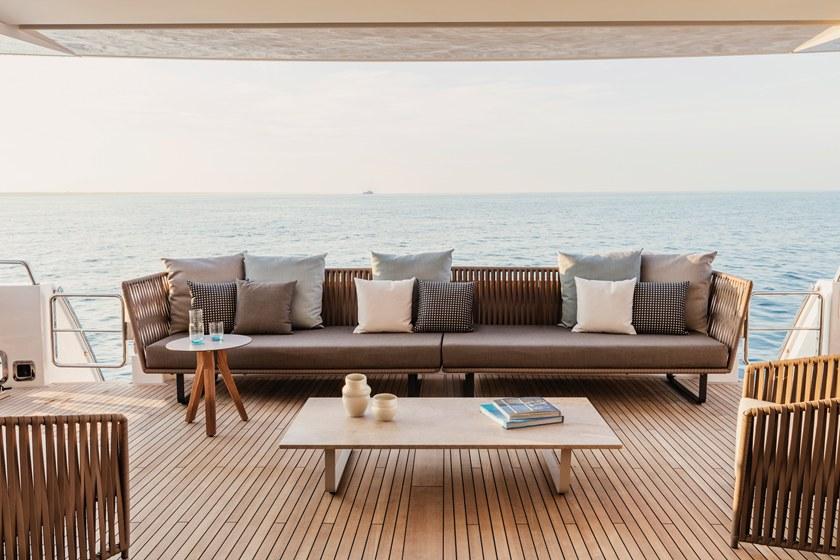 Kettal Садовый журнальный столик из мрамора Bitta #70704 - Вид №5