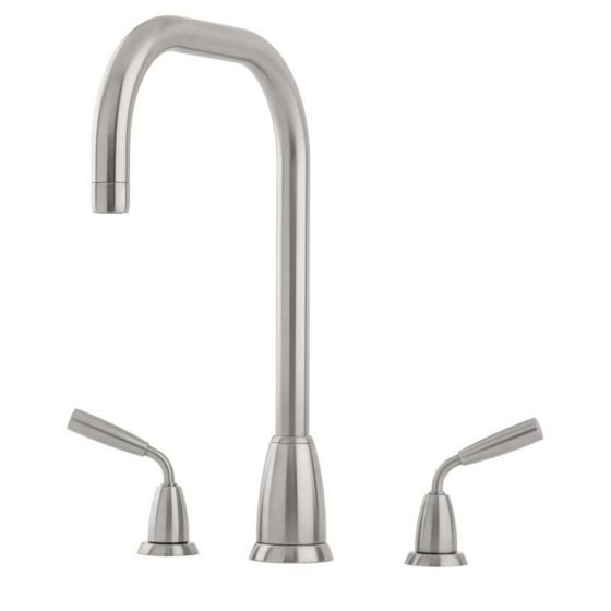 4873 Смеситель для мойки с тремя отверстиями и U-образным изливом Titan Traditional Perrinandrowe