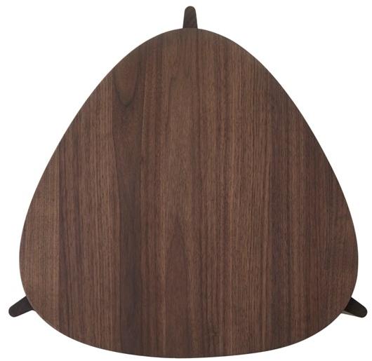 BassamFellows Треугольный журнальный столик из массива дерева  Cb-354, cb-355  - Вид №6