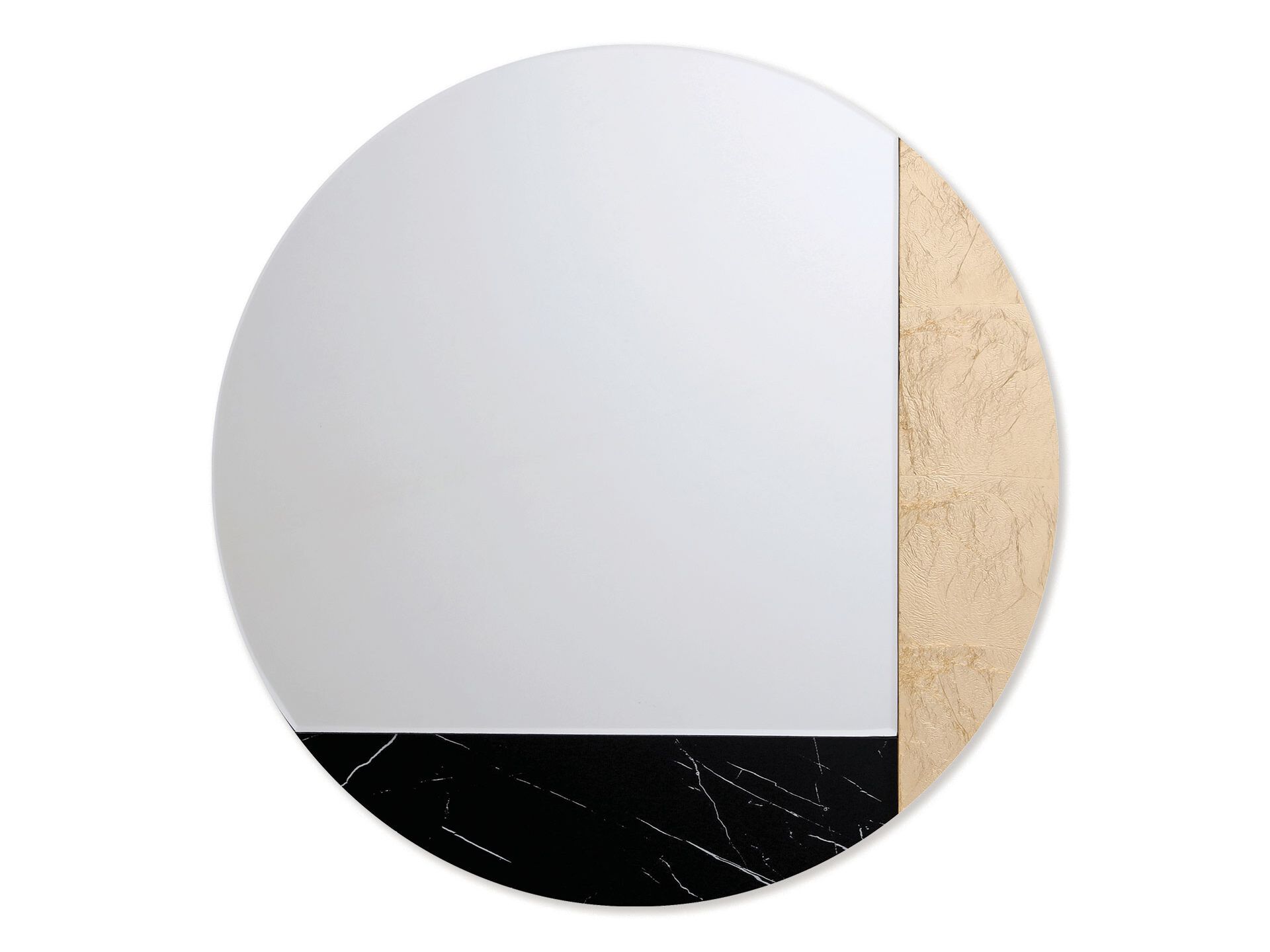 Настенное круглое зеркало Agave BLACK MARBLE ARCH-00102513