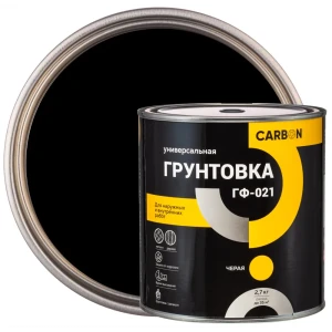 Грунтовка ГФ-021 Carbon черная 2.7 кг 82746300 STLM-2164333