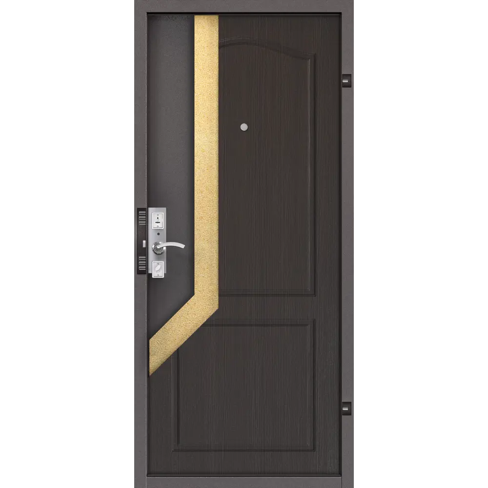 Дверь металлическая Стеф, 860 мм, левая, цвет орех тёмный TOREX STLM-2056554 - Вид №12