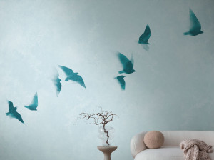 Нетканые обои с животными