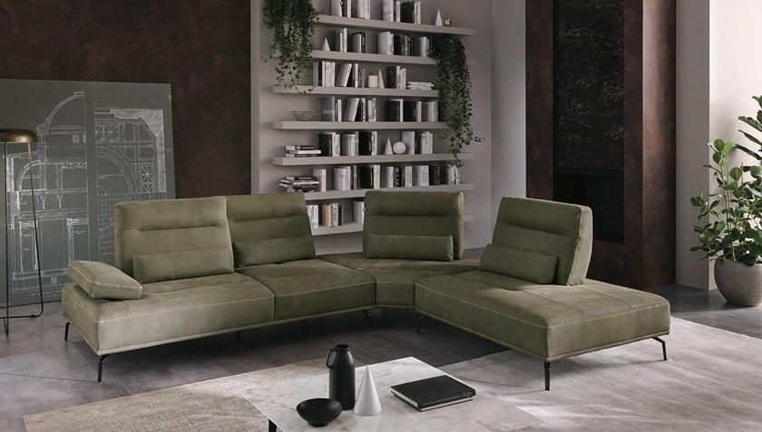 Max Divani Секционный кожаный диван sun-id-1486723 - Вид №6