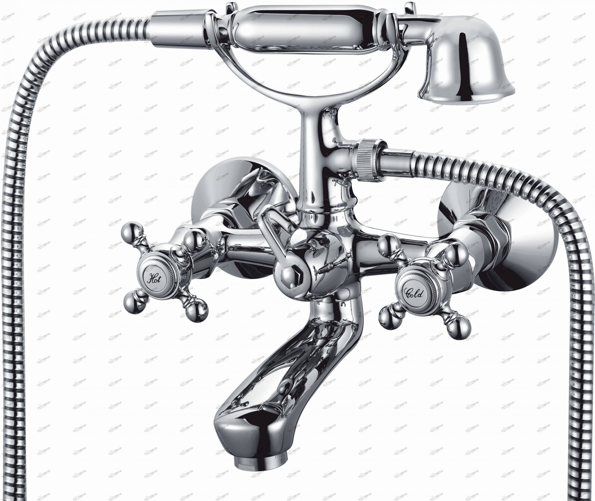 Смеситель для ванны с душем Kaja Romanze 25615-С 25615С