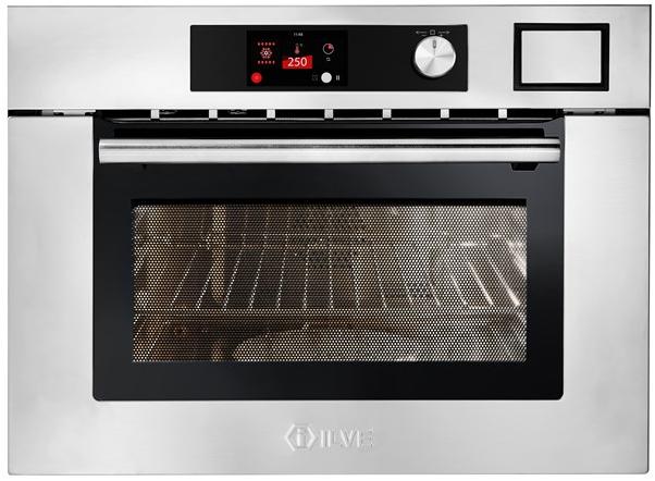 Ilve Электрический пароконвектомат из закаленного стекла Professional plus 645stchsw Santreyd  - Вид №2