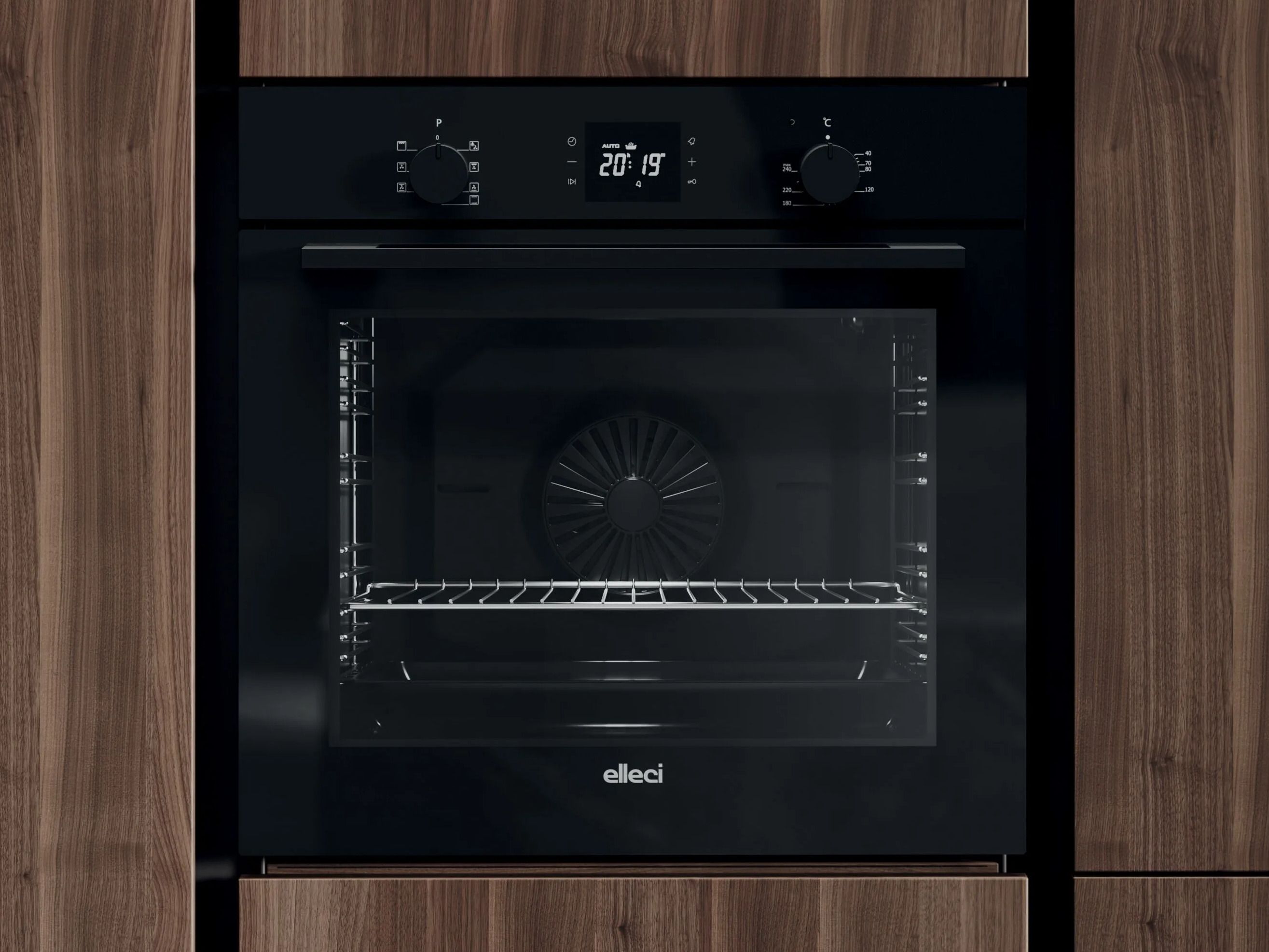 Тепловентиляторная печь total glass 60 см Elleci Elleci Kitchen ARCH-00109192