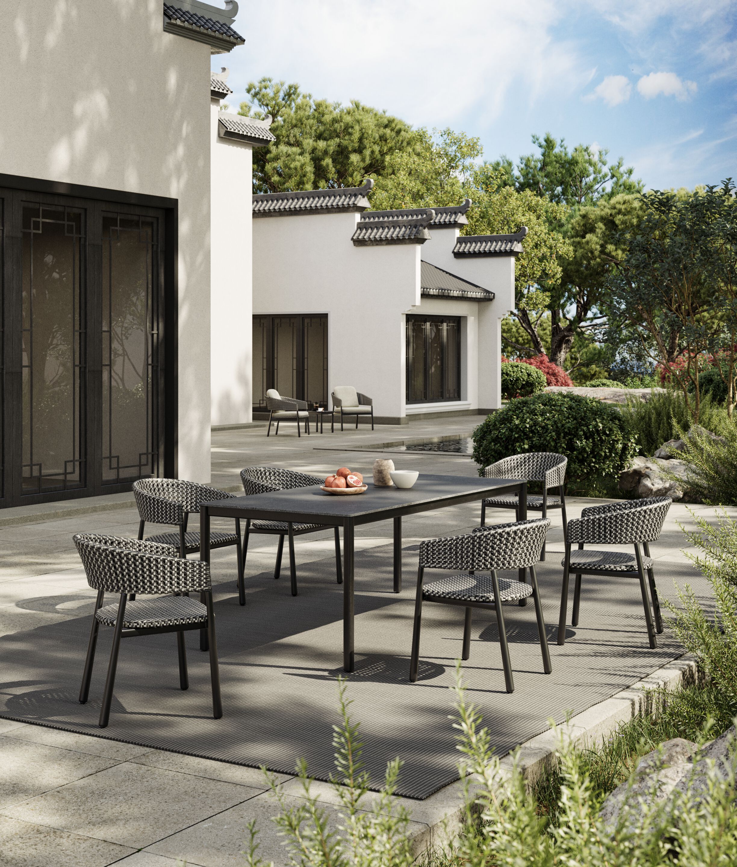 Садовый стул из ротанга VINEKO Hipo ARCH-00026238 - Вид №2