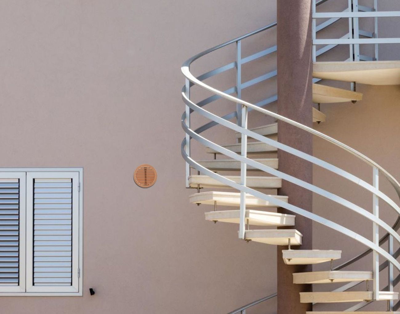 Универсальная круглая решетка для отверстий от Ø 80 до 140 мм First Corporation вентиляция ARCH-00020312 - Вид №1