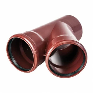 8M3145E125110 SANHA M3-145E тройник, угол 45°  DN 125x100 / OD 125x110 мм