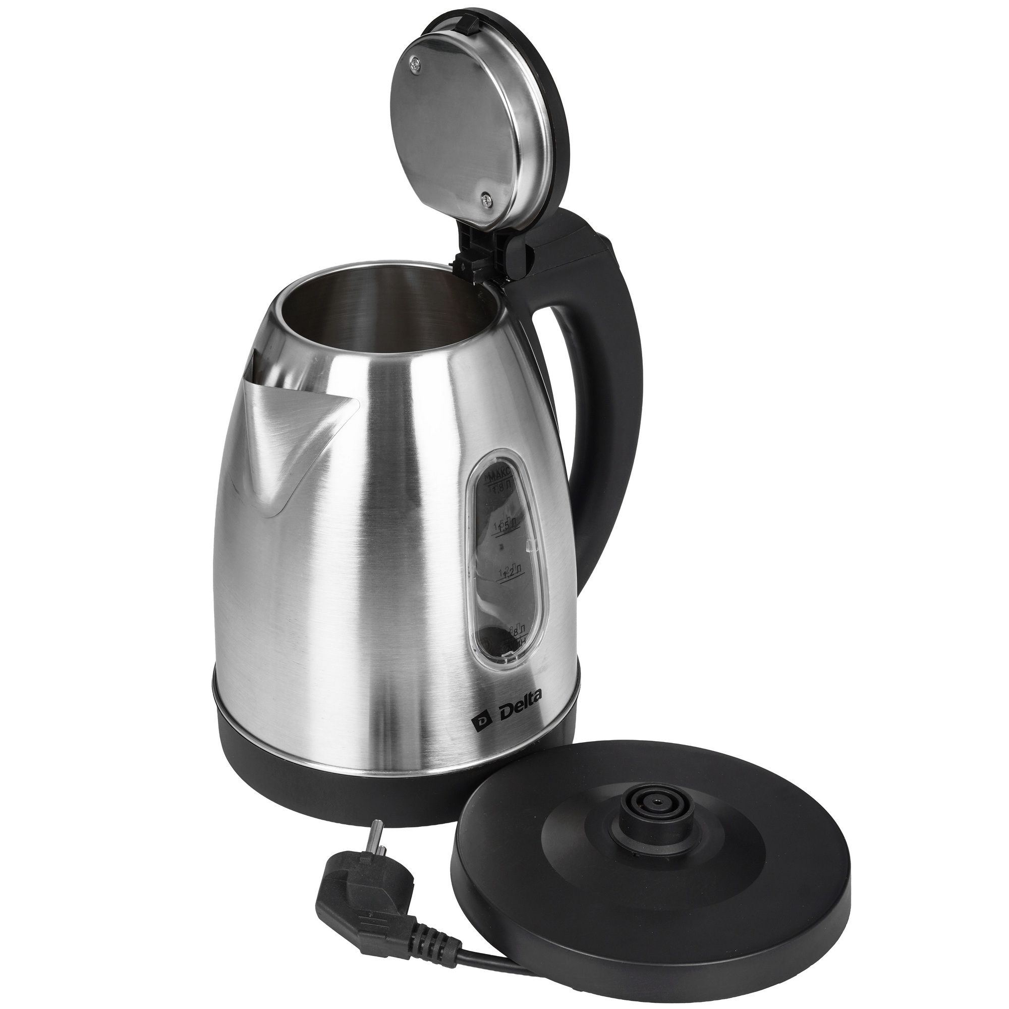 9235550 Электрочайник DELTA DL-1114 черный STDN-0024965 - Вид №4