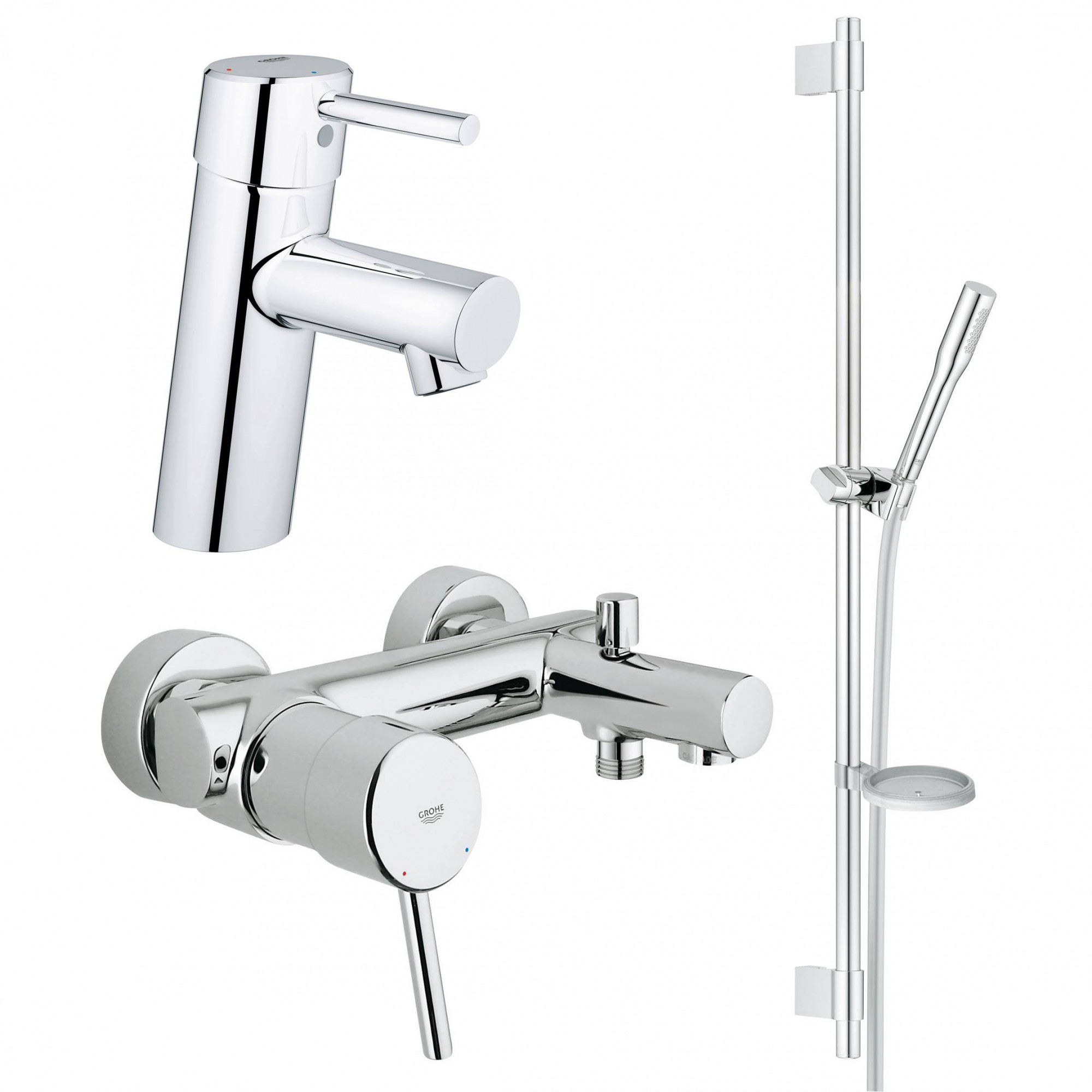 Готовый комплект для ванной комнаты GROHE Concetto (NB0012)