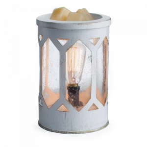 Аромасветильник настольный "Арбор и лампа Эдисона" серый CANDLE WARMERS  268170 Серый