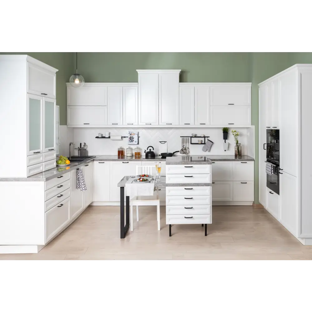 Фасад для кухонного шкафа Реш 79.7x38.1 см Delinia ID МДФ цвет белый 82011426 STLM-2057183 - Вид №5