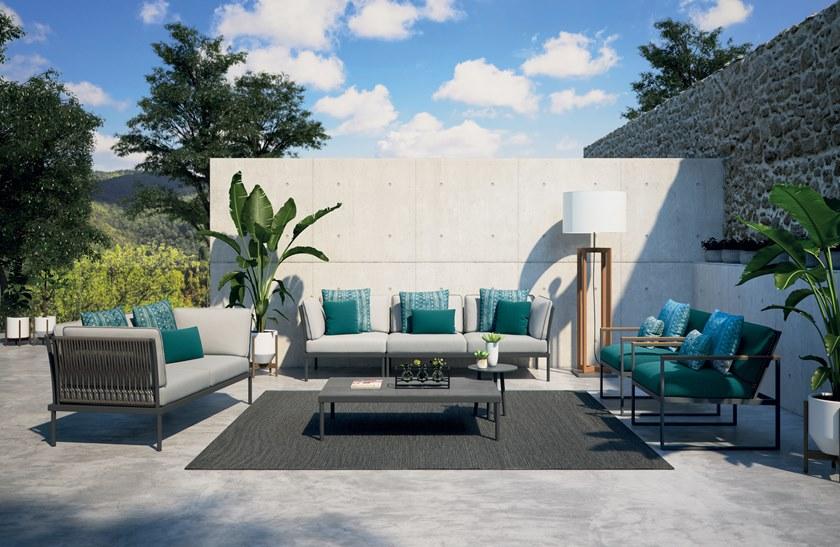 Atmosphera 2-местный тканевый садовый диван Flash Fsh.mc - Вид №5