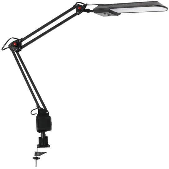 27600 Настольная лампа на струбцине LED B Kanlux Heron