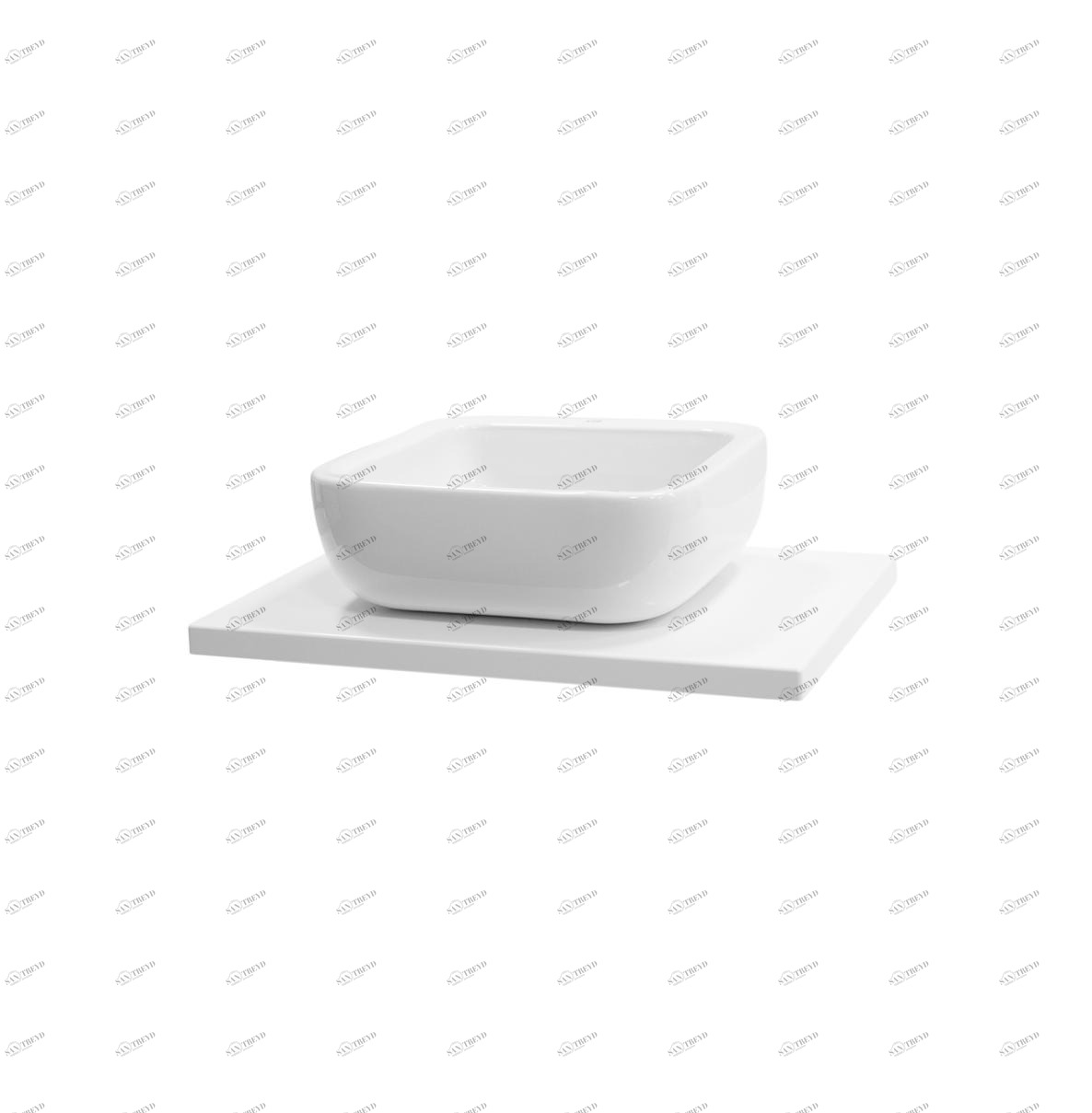 Столешница 60 (центр) 1A204105BC010 AQUATON БРУК