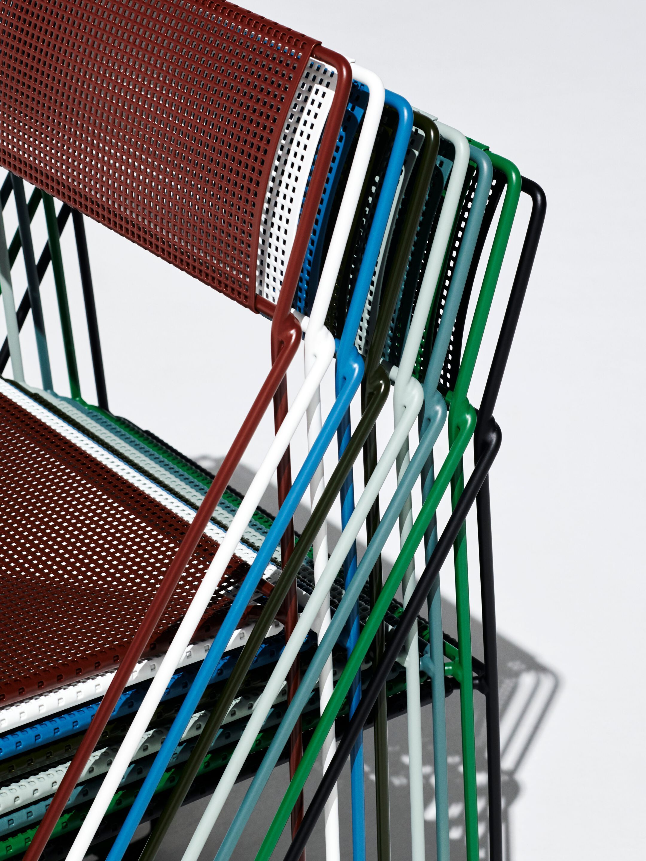 Штабелируемый стальной стул с порошковым покрытием In Stock Hay ARCH-00037246 - Вид №4