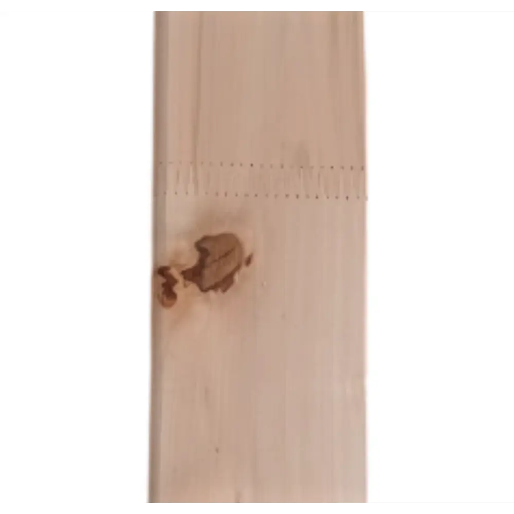 Полок сращенный 26х90х1200 мм Липа AB прямой с фаской угла Santreyd STLM-2105801 - Вид №1